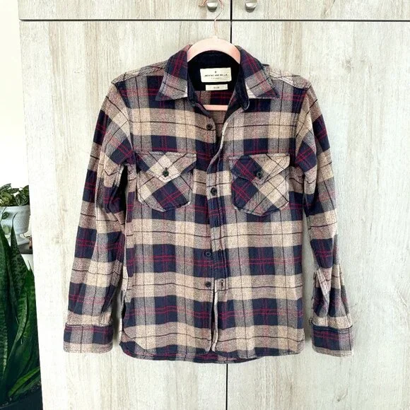 imogene + willie ellie plaid tuolumne xs - Picture 4 of 12